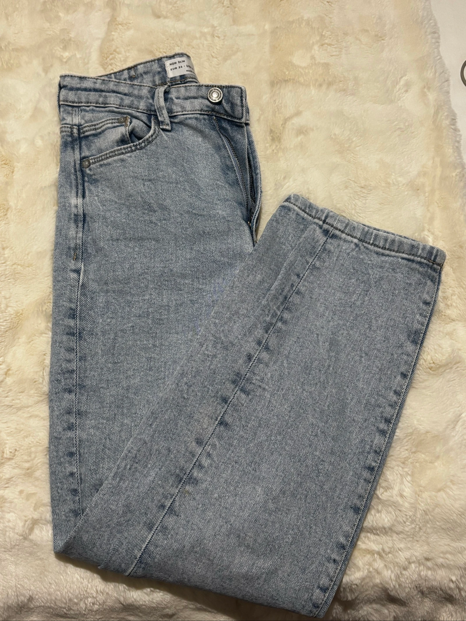 Pantalon mom slim Stradivarius – photo 2